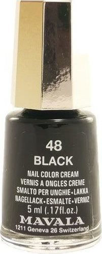 Mavala Switzerland Mini Color Polish Gloss Βερνίκι Νυχιών Μαύρο 5ml - Image 1