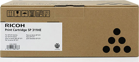 Ricoh SP311HC Γνήσιο Toner Laser Εκτυπωτή Μαύρο 3500 Σελίδων 407246 - Image 1