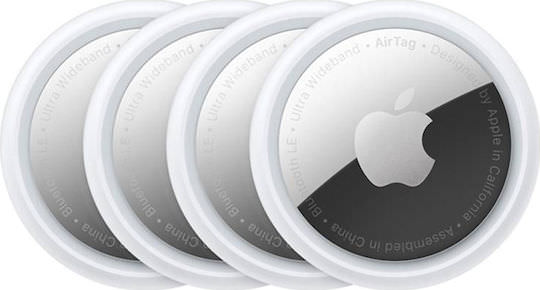 Apple AirTag Apple Find My Tracker Λευκό 4τμχ - Image 1