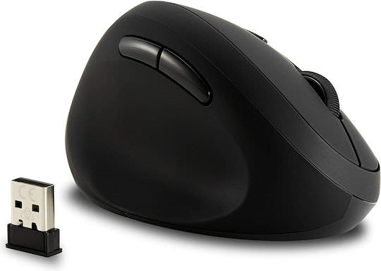 Kensington Pro Fit Ασύρματο Εργονομικό Bluetooth Vertical Ποντίκι για Αριστερόχειρες Μαύρο - Image 1