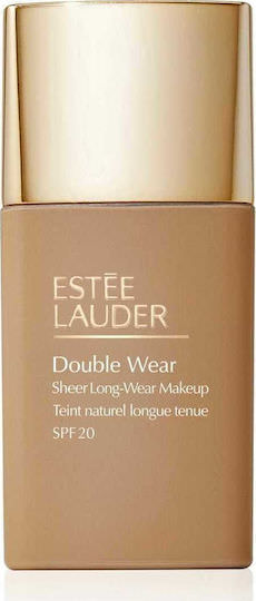 Estee Lauder Double Wear Sheer Long-Wear Liquid Foundation SPF20 4n1 Shell Beige 30ml - Image 1
