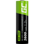 Green Cell Επαναφορτιζόμενες Μπαταρίες AA Ni-MH 2600mAh 1.2V 2τμχ - Image 2