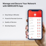 Mercusys H50G v1 WiFi Mesh Network Access Point Wi‑Fi 5 Dual Band (2.4 & 5GHz) σε Τριπλό Kit - Image 6