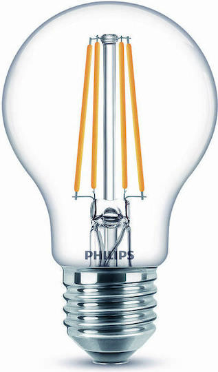 Philips Λάμπα LED 7W 106mm για Ντουί E27 και Σχήμα A60 Θερμό Λευκό 806lm - Image 1