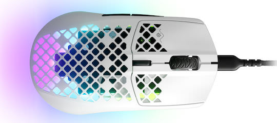 SteelSeries Aerox 3 (2022 Edition) RGB Gaming Ποντίκι Snow - Image 1