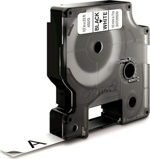 Dymo 45013 Ταινία Ετικετογράφου 7m x 12mm σε Λευκό Χρώμα - Image 1