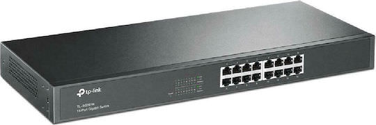TP-LINK TL-SG1016 v13 Unmanaged L2 Switch με 16 Θύρες Gigabit (1Gbps) Ethernet - Image 1