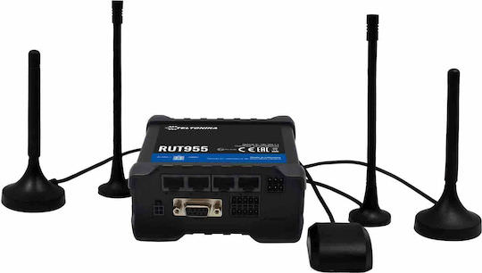 Teltonika RUT955 Ασύρματο 4G Router Wi‑Fi 5 με 3 Θύρες - Image 1