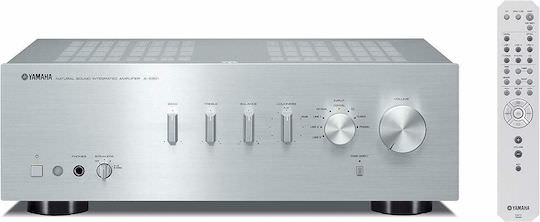 Yamaha A-S301 Ολοκληρωμένος Ενισχυτής Hi-Fi Stereo 95W/4Ω 60W/8Ω Ασημί - Image 1