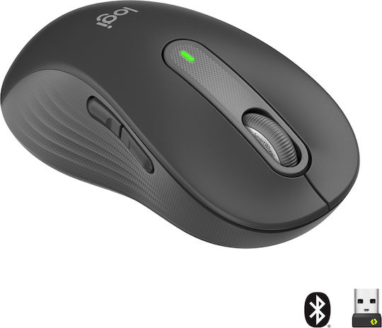 Logitech Signature M650 L Left Ασύρματο Bluetooth Ποντίκι για Αριστερόχειρες Graphite - Image 1