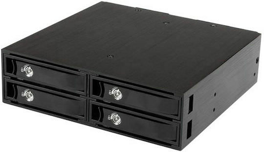 StarTech Πλαίσιο Μαύρο SATSASBP425 - Image 1