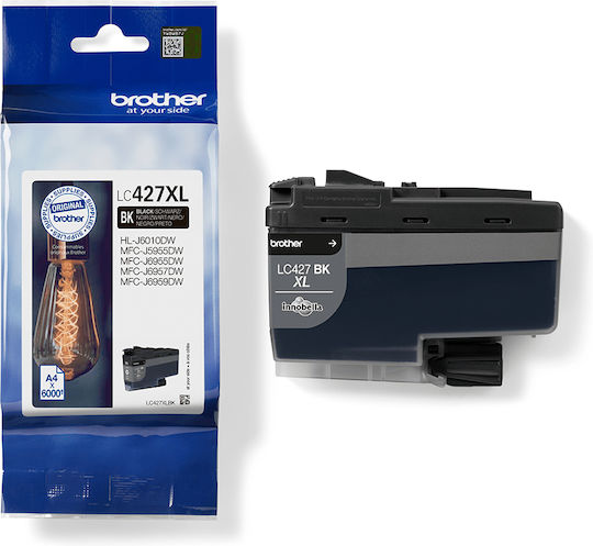 Brother LC427XL Γνήσιο Μελάνι Εκτυπωτή InkJet Μαύρο (LC-427XLBK) - Image 1