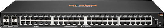 HP Aruba 6100 48G 4SFP+ Managed L2 Switch με 48 Θύρες Gigabit (1Gbps) Ethernet και 4 SFP Θύρες - Image 1