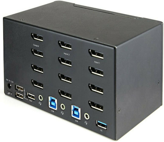 StarTech KVM & Data Switch SV231QDPU34K - Image 1