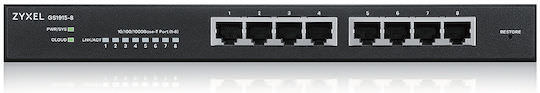 Zyxel GS1915-8 Managed L2 Switch με 8 Θύρες Gigabit (1Gbps) Ethernet - Image 1