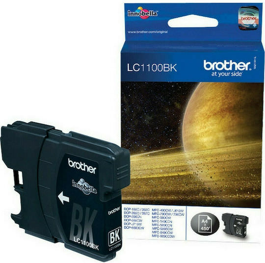 Brother LC1100 Γνήσιο Μελάνι Εκτυπωτή InkJet Μαύρο (LC-1100BK) - Image 1