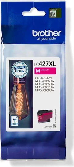 Brother LC427XL Γνήσιο Μελάνι Εκτυπωτή InkJet Ματζέντα (LC-427XLM) - Image 1