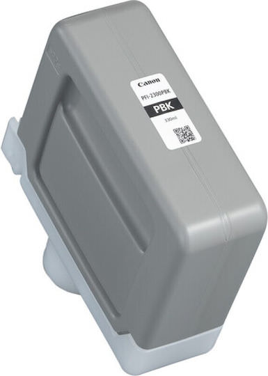 Canon PFI-2300 Γνήσιο Μελάνι Εκτυπωτή InkJet Photo Μαύρο / Μαύρο (5277C001) - Image 1