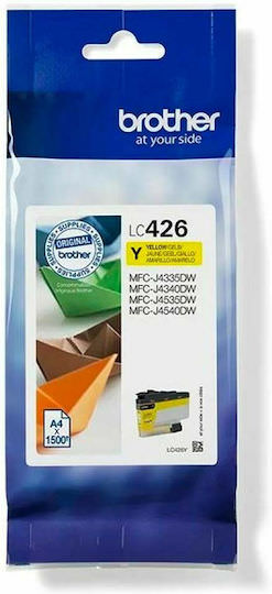 Brother LC426 Γνήσιο Μελάνι Εκτυπωτή InkJet Κίτρινο (LC-426Y) - Image 1