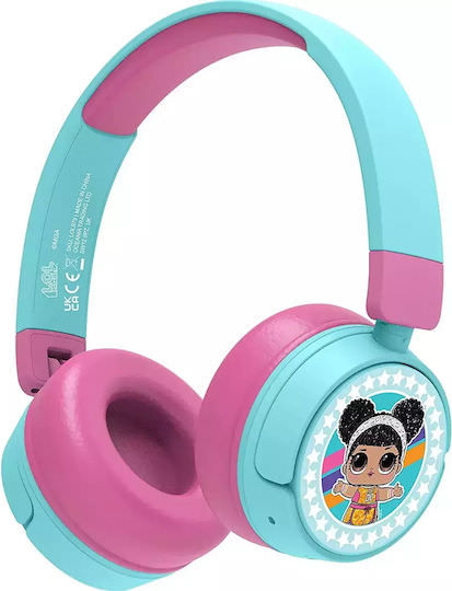 OTL LOL Suprise Ασύρματα / Ενσύρματα Παιδικά On Ear Ακουστικά με 24 ώρες Λειτουργίας Γαλάζια - Image 1