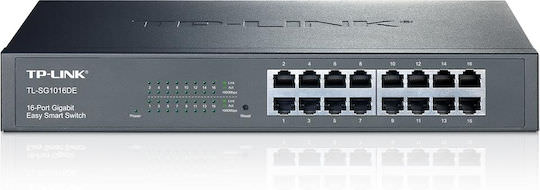 TP-LINK TL-SG1016DE v6 Managed L2 Switch με 16 Θύρες Gigabit (1Gbps) Ethernet - Image 1