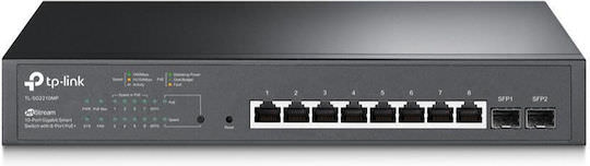 TP-LINK TL-SG2210MP v4 Managed L2 PoE+ Switch με 8 Θύρες Ethernet και 2 SFP Θύρες - Image 1