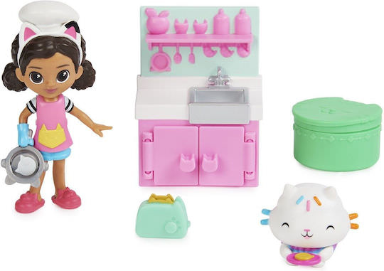 Spin Master Gabby´s Dollhouse Cat-tivity Pack Cooking Gabby Lunch & Munch για 3+ Ετών - Image 1