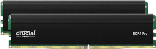 Crucial Pro DDR4 32GB RAM με 2x16GB Modules και Ταχύτητα 3200 για Desktop - Image 1
