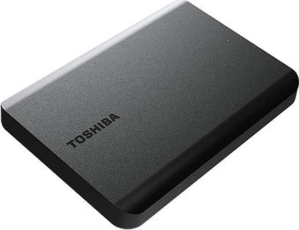 Toshiba Canvio Basics 2022 USB 3.2 Εξωτερικός HDD 1TB 2.5" Μαύρο - Image 1