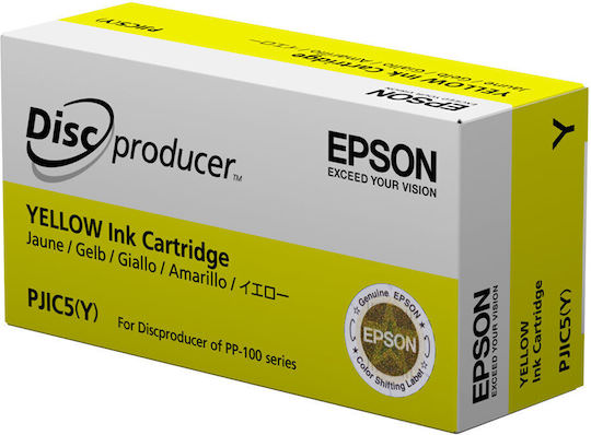 Epson PJIC5 Γνήσιο Μελάνι Εκτυπωτή InkJet Κίτρινο (C13S020692) - Image 1