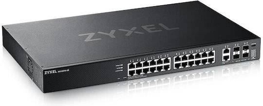 Zyxel XGS2220-30-EU0101F Managed L3 PoE+ Switch με 24 Θύρες Gigabit (1Gbps) Ethernet και 4 SFP Θύρες - Image 1