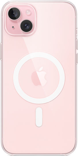 Apple Silicone Case with MagSafe Back Cover Πλαστικό Διάφανο (iPhone 15 Plus) - Image 1