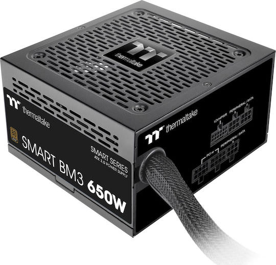 Thermaltake Smart BM3 650W Μαύρο Τροφοδοτικό Υπολογιστή Semi Modular 80 Plus Bronze - Image 1
