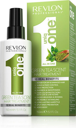 Revlon Uniq One Green Tea Lotion Μαλλιών για Ενδυνάμωση 150ml - Image 1