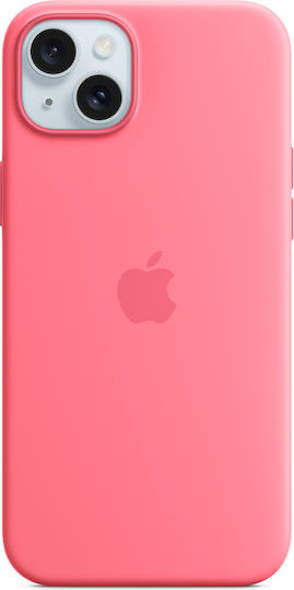 Apple Silicone Case with MagSafe Back Cover Σιλικόνης Ροζ (iPhone 15 Plus) - Image 1