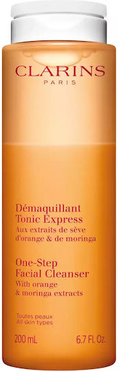 Clarins One-Step with Orange Extract Υγρό Αφαίρεσης Μακιγιάζ Προσώπου 200ml - Image 1