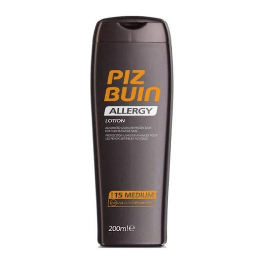 Piz Buin Allergy Αδιάβροχη Αντηλιακή Λοσιόν για το Σώμα SPF15 με Χρώμα 200ml - Image 1