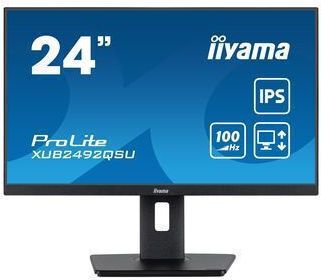 Iiyama Prolite XUB2492QSU-B1 IPS Monitor 24" QHD 2560x1440 - Image 1