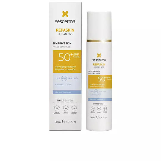 Sesderma Repaskin Sensitive Skin Αδιάβροχη Αντηλιακή Κρέμα Προσώπου SPF50+ 50ml - Image 1