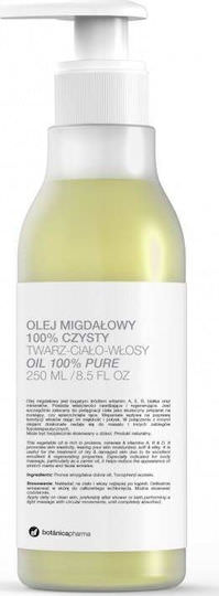 Botanica Botanicapharma_almond Oil Clean Face Body Hair Pump 250ml - Image 1