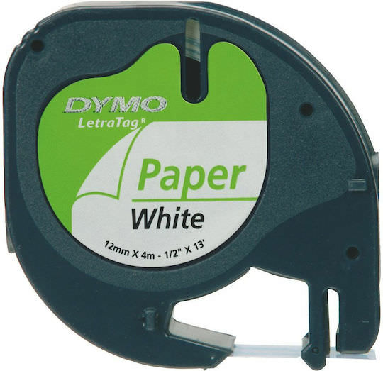 Dymo Ταινία Ετικετογράφου σε Λευκό Χρώμα - Image 1