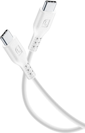 Cellular Line USB 2.0 Cable USB-C male - USB-C Λευκό 0.6m (USBDATA06USBC2CW) - Image 1