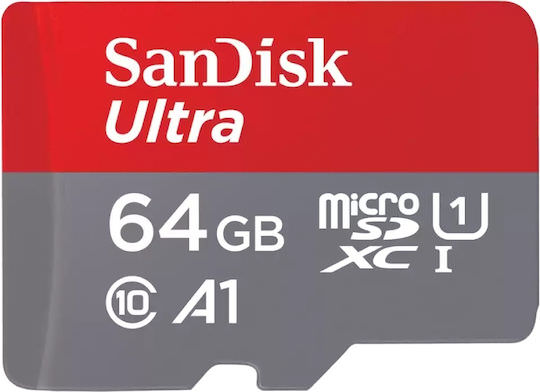 Sandisk Ultra microSDXC 64GB Class 10 U1 A1 UHS-I - Image 1