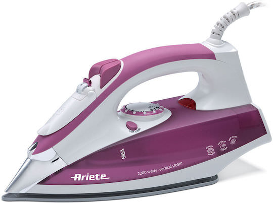 Ariete Σίδερο Ατμού 2200W με Ανοξείδωτη Πλάκα και Συνεχόμενη Παροχή Ατμού 30gr/min - Image 1