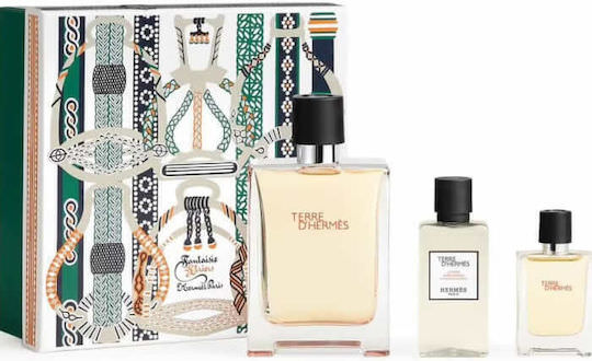 Hermes Terre D'Hermes Eau de Toilette 100ml & Terre D'Her Ανδρικό Σετ με Eau de Toilette 3τμχ - Image 1