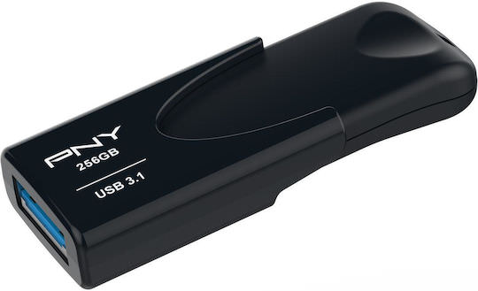 PNY Attaché 4 256GB USB 3.1 Stick Μαύρο - Image 1
