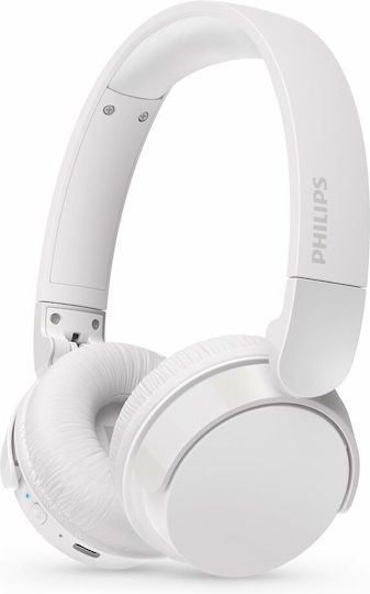 Philips TAH4209 Ασύρματα / Ενσύρματα On Ear Ακουστικά με 55 ώρες Λειτουργίας και Quick Charge Λευκά - Image 1