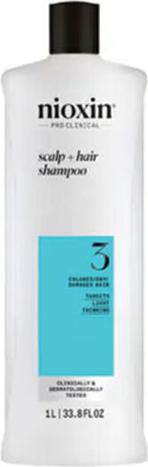 Nioxin Pro Clinical Scalp+hair Σαμπουάν κατά της Τριχόπτωσης για Βαμμένα Μαλλιά 1000ml - Image 1