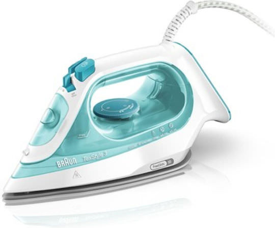 Braun TexStyle 3 SI 3041 GR Σίδερο Ατμού 2350W με Κεραμική Πλάκα και Συνεχόμενη Παροχή 45gr/min - Image 1