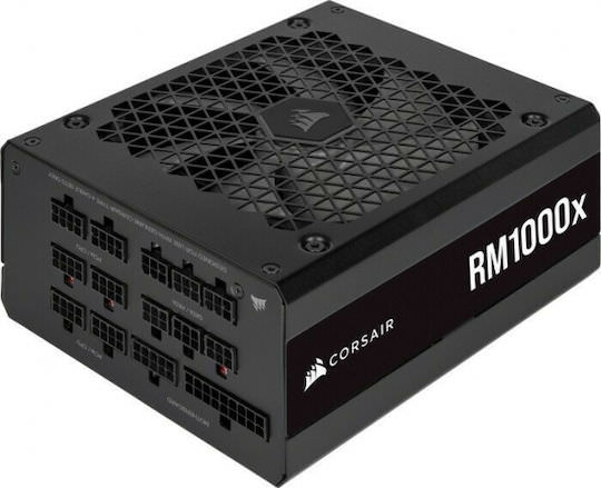Corsair RM1000x 1000W Μαύρο Τροφοδοτικό Υπολογιστή Full Modular - Image 1